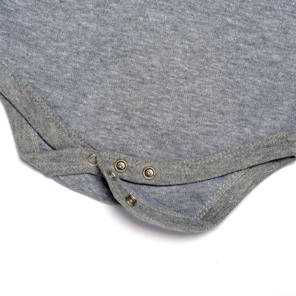 New Born Baby Organic Cotton Rompers Onesies Bodysuits (Pack of 3)(0-6m ) (6-9m) - Picture 6 of 7